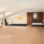 Solid douglas plank 28x240mm